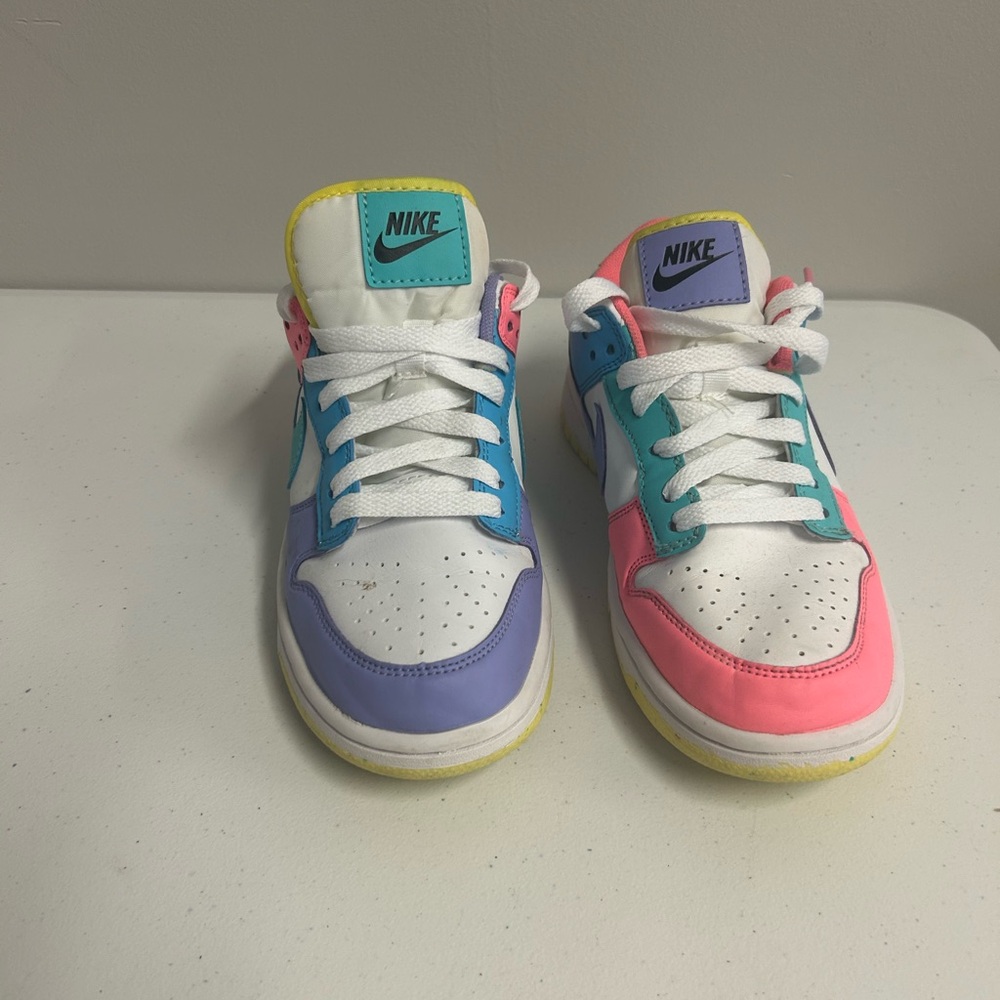 Nike Kids Sneakers - Pink, Blue, Purple, White - Picture 3 of 10